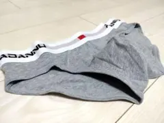 【新品】スポーツパンツL超ローライズハイレグビキニブリーフグレー メンズサボパン