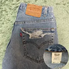 90s USA製 Levis 550 RELAXED FIT W32