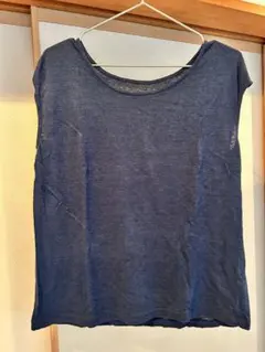 プチバトー　ネイビー 半袖Tシャツ 2点セットのサムネイル