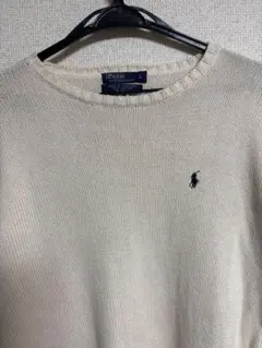 Ralph Laurenコットンセーター L ベージュ
