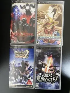 PSP ゲームソフト 4本セット