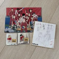 ハイキュー展 アクリルminiフィギュア 孤爪研磨 黒尾鉄朗 色紙