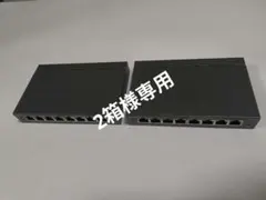 TP-Link TL-SG108PE 8ポート PoE+ スイッチングハブ　2点のサムネイル