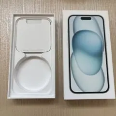 【箱のみ】iPhone 15 ブルー 空箱　コードなし！