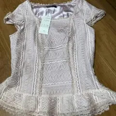 ベルメゾン　フレンチスリーブ　ブラウスのサムネイル