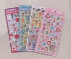 【正規品】ボンボンドロップシール　ディズニー　4枚セット