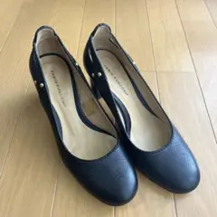 ファビオルスコーニ　ヒール　パンプス　ブラック