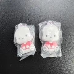 サンリオ　ふわわフロッキーマスコット ポチャッコ 2個セット