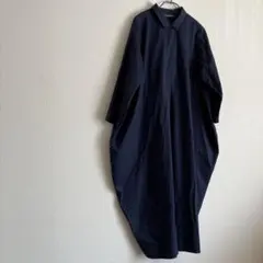 mizuiroind コクーンワンピース　ネイビー