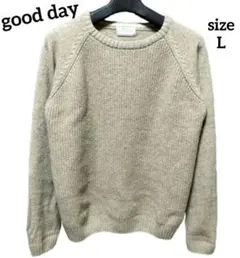 Good Day Knit Collection ラグランスリーブ セーター