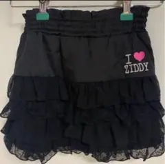 ZIDDY ミニスカート 黒 150