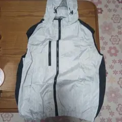 空調服 フード付きベスト 作業服 (サイズ LL)のサムネイル