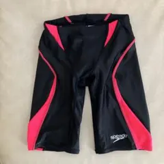 speedo 競泳水着 SSサイズ 黒/赤 FINA認証