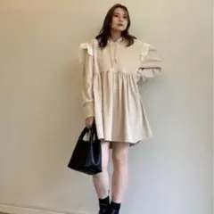新品未使用andequal】slit design over sweat - メルカリ