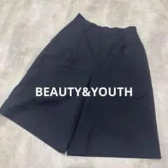 最終価格！【美品】きれいめハーフパンツ　Beauty&Youth