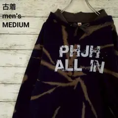古着 フルーツオブザルーム パーカー PHJH ALL IN ネイビー M