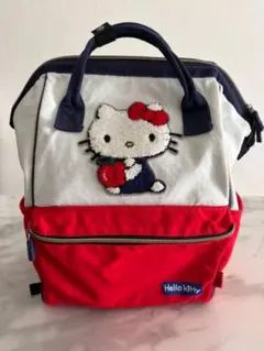 ハローキティ リュック ネイビー ホワイト レッド