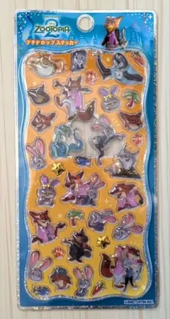 ズートピア2　プチドロップステッカー　ボンボンドロップシール　ディズニー