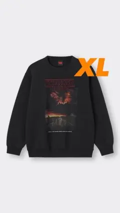 【新品】GU ストレンジャーシングス ヘビーウェイトスウェットプルオーバー