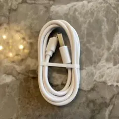 タイプC USB充電ケーブル ホワイト 新品未使用