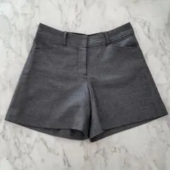 NATURAL BEAUTY BASIC ショートパンツ グレー ラメ