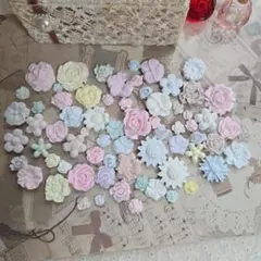 アロマストーン♡フラワーパーツ&ミニ(わけあり)