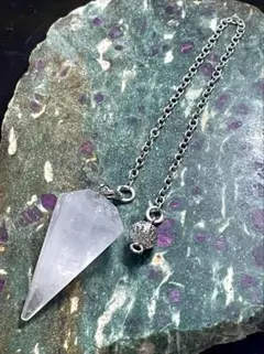 水晶【ペンデュラム】6面カット◆ペンダントトップ◆天然石◆パワーストーン