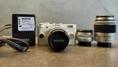 新品《PENTAX》ミラーレス一眼 Q-S1 ズームレンズキット ゴールド