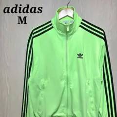 アディダスオリジナルス　トラックジャケット M　蛍光黄緑色　ファイヤーバード
