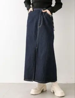 ❁⃘OLIVE des OLIVE イレギュラーウエストロングスカート 新品未使用のサムネイル