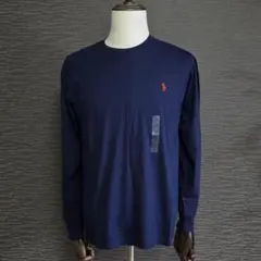 【新品・タグ付】現行 ポロラルフローレン クラシックフィット 長袖Tシャツ Mのサムネイル