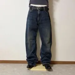 y2k archive EDWIN dark wash baggy denim - メルカリ