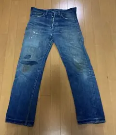 リーバイス５０１XX ヴィンテージ　ビッグE オリジナル　隠しリベット　レア