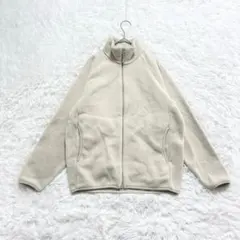 UNIQLO ユニクロ フリースジャケット ジップアップ 無地 秋冬 男女兼用