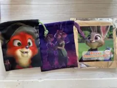 ズートピア　巾着