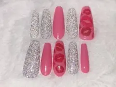 ネイルチップ フラッシュネイル ギャルネイル