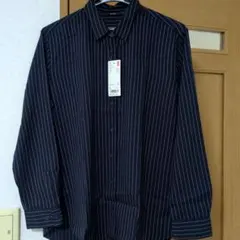 ブラウス ネイビー