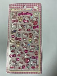 ハローキティ ドロップシール 3D