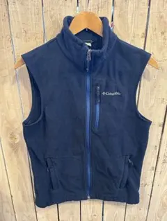□Colombia ネイビー　フリースベスト