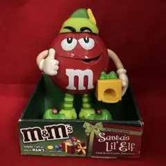 M&M's サンタの小さなエルフ チョコレートキャンディディスペンサー