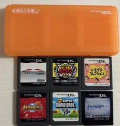 DSソフトセット(ポケモン、マリオなど)ケース付き