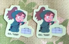 忍たま乱太郎 体験展 フレークシール 善法寺伊作　二枚