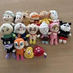 アンパンマン　キャラクター　ぬいぐるみ　セット