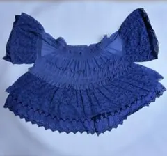 ローズバッド ROSEBUD レース刺繍 半袖ブラウスのサムネイル