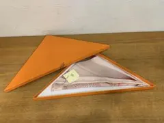 エルメス ポワンテュ ポワントゥ 三角スカーフ 銀の雫 ホワイト系