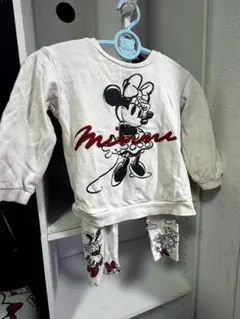 H&M ミニーマウス トレーナー・レギンスセット US 2T