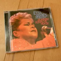 エタ・ジェイムス　Burnin' Down the House　中古輸入盤