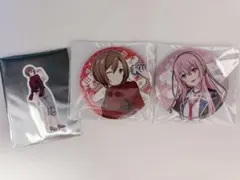 プロセカ はぴこれ MEIKO 巡音ルカ 缶バッジ ステッカー