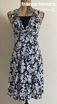 franco ferraro 花柄　ワンピース