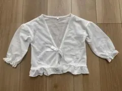 ホワイト カーディガン 120サイズ